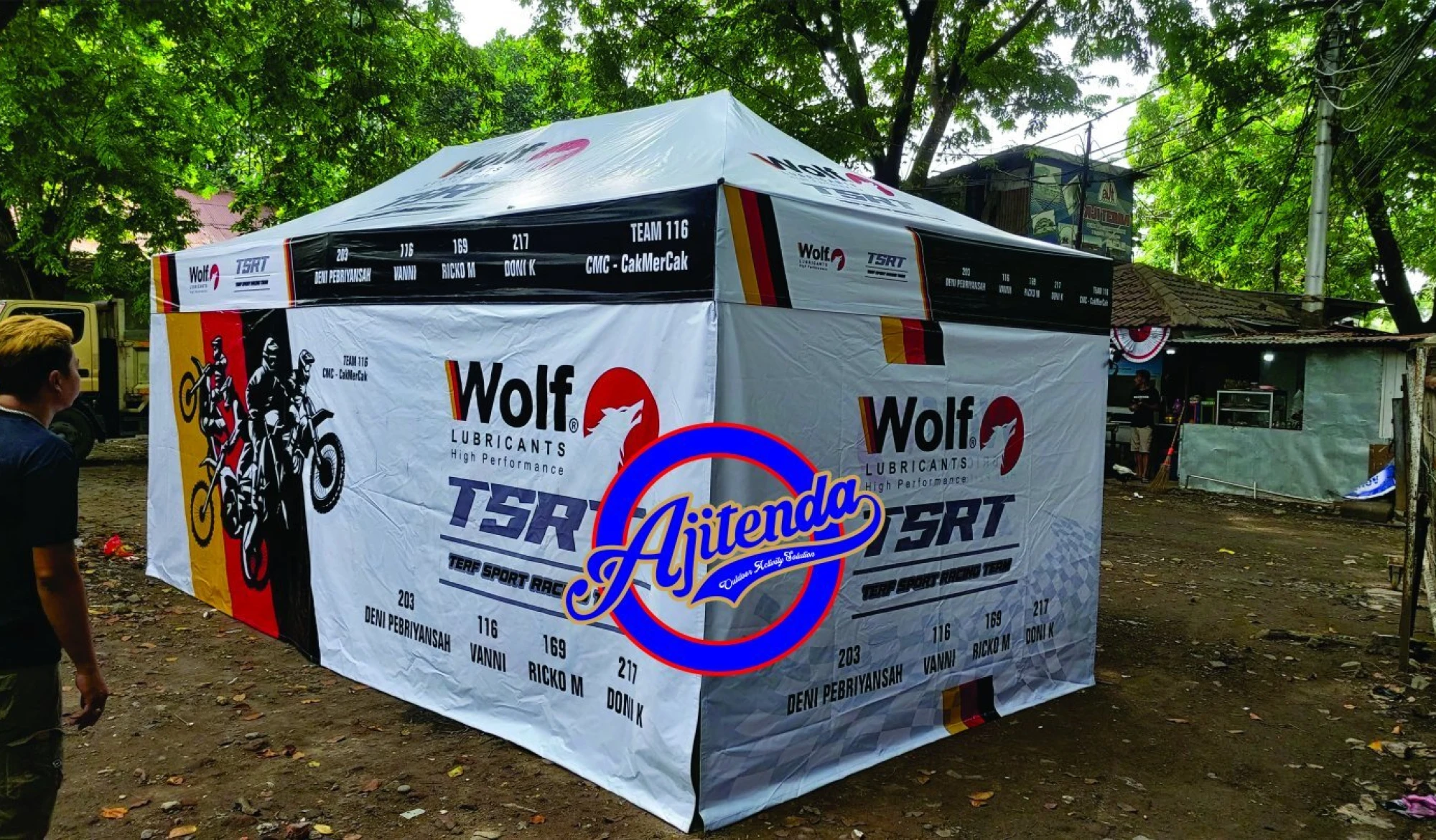 Tenda Paddock TENDA LIPAT 3M X 6M<br> 1 pdk_5